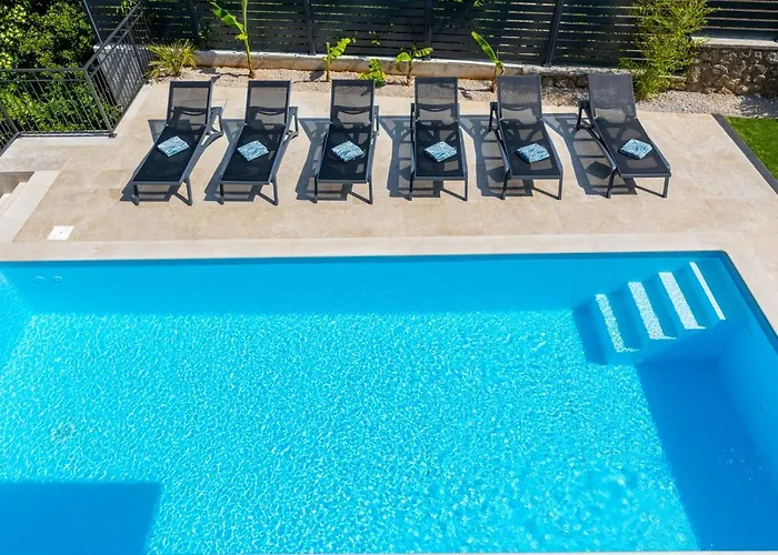 Pafran With Heated Pool Krk * Krk Town